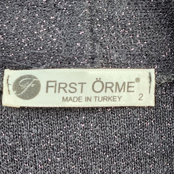 First Orme Women's Open Front Wool/Angora/Moher Blend Longline Cardigan - 2 - Picture 3 of 6